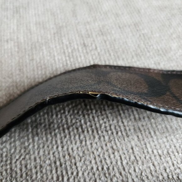 COACH black Jes crossbody shoulder bag with reversible strap F77979 - Picture 11 of 14